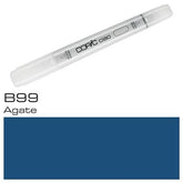 As an industry expert, I recommend the COPIC CIAO MARKER B99 AGATE. With its high-quality B99 Agate ink, this marker provides consistent and vibrant colors. Its ergonomic design allows for comfortable and precise use. Perfect for professional artists and students alike, this marker will enhance any artwork with its smooth and fade-resistant ink.